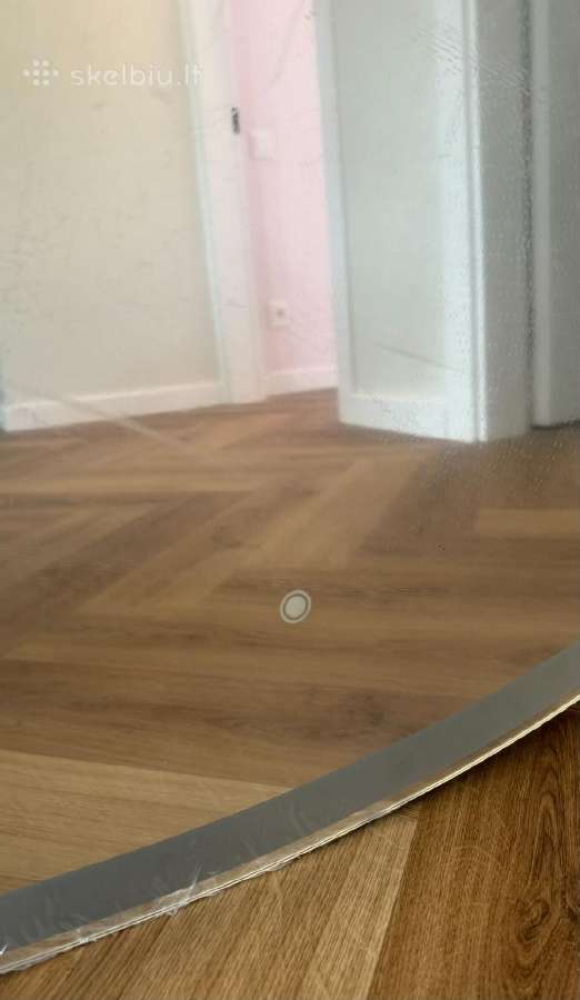 Akmenuko formos LED veidrodis - nuotraukos Nr. 2