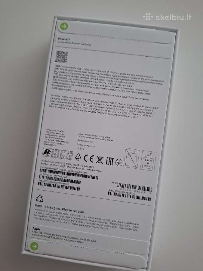 iPhone 17 - nuotraukos Nr. 2