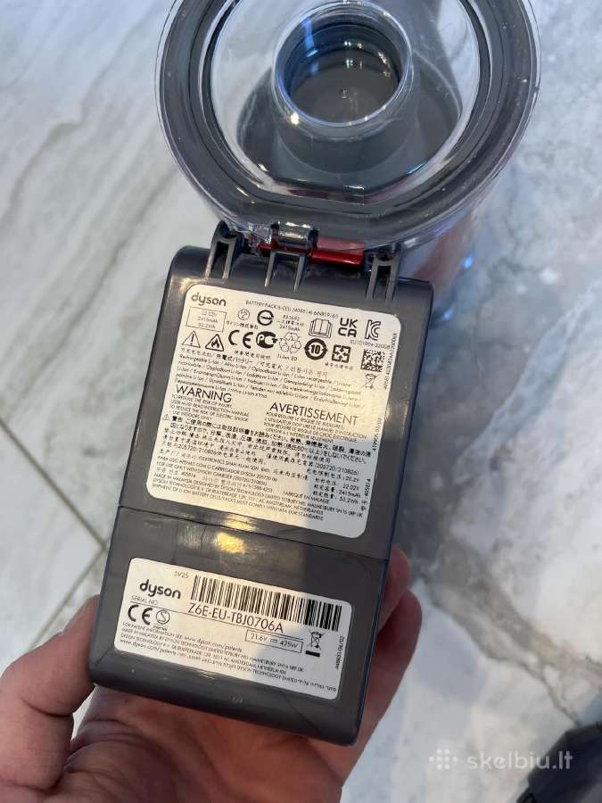 Dyson V8 Sv25 belaidis dulkių siurblys Naujas - nuotraukos Nr. 4