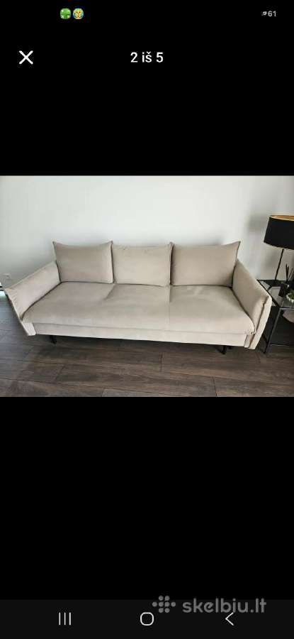 Sofa lova - nuotraukos Nr. 2