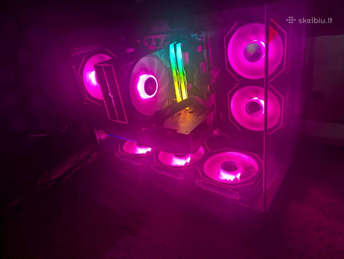 Kompiuteris Ryzen 7 7800x3d / Rtx 3070 / 32gb RAM - nuotraukos Nr. 2