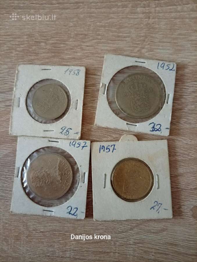 Senos monetos danijos ir Islandijos - nuotraukos Nr. 7