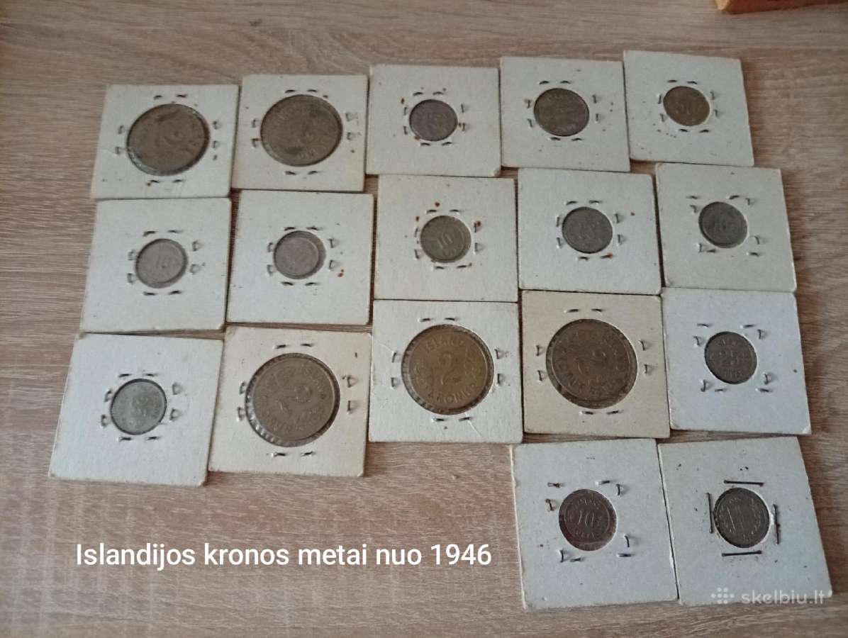 Senos monetos danijos ir Islandijos - nuotraukos Nr. 9