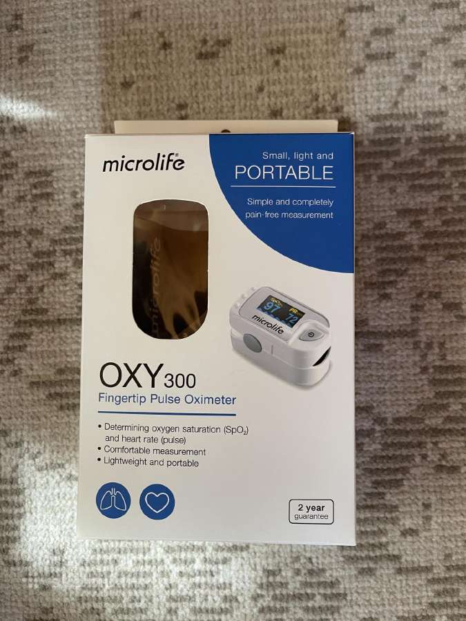 Microlife Oxy 300 pulsoksimetras - nuotraukos Nr. 4