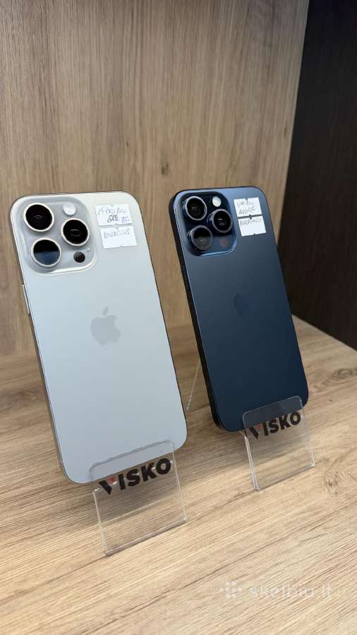 Tvarkingi Apple iPhone 15 pro Max 256gb ir 512gb - nuotraukos Nr. 2