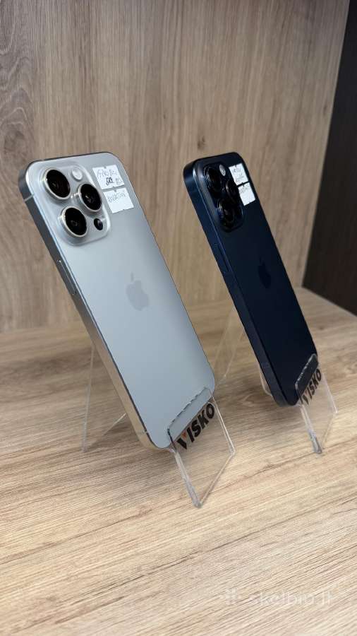 Tvarkingi Apple iPhone 15 pro Max 256gb ir 512gb - nuotraukos Nr. 3