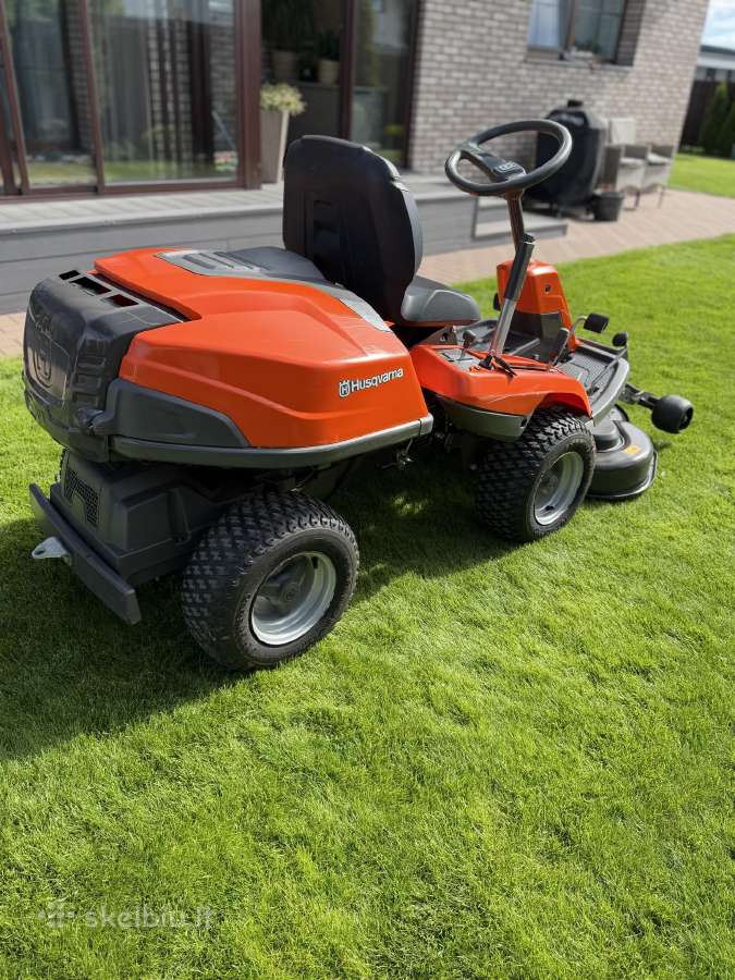 Sodo traktoriukas Husqvarna rider r214tc - nuotraukos Nr. 5