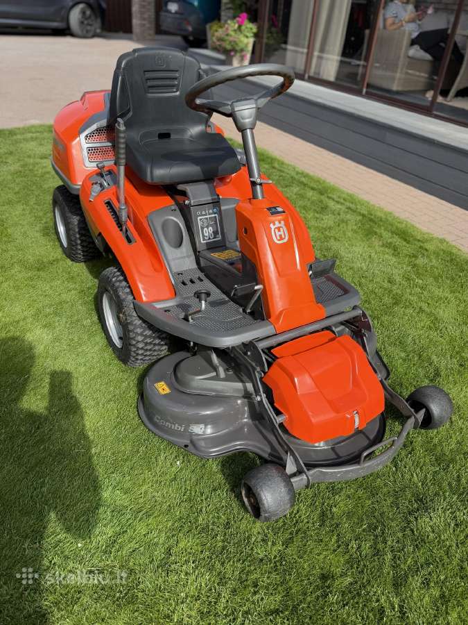 Sodo traktoriukas Husqvarna rider r214tc - nuotraukos Nr. 6