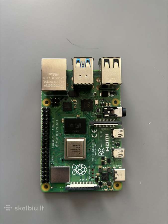 Raspberry Pi 4 Model B 2gb RAM - nuotraukos Nr. 2
