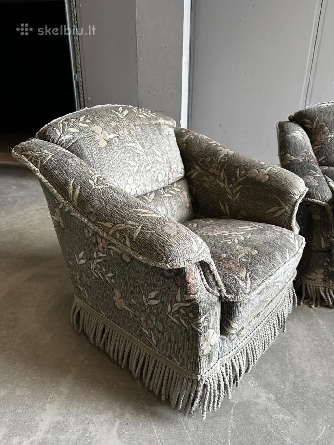 Dovanojam sofa su foteliais - nuotraukos Nr. 2