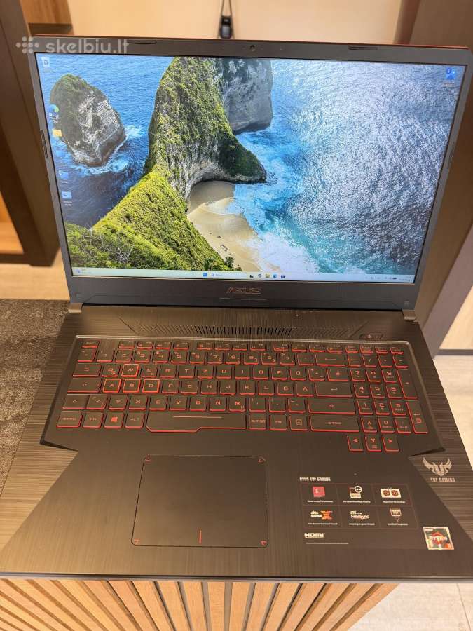 Asus Tuf Gaming Fx705dy 17.3" - nuotraukos Nr. 2