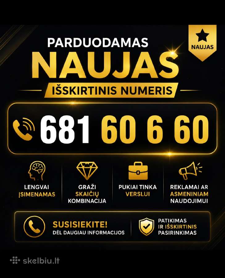 VIP grazus nr 22222 66666 - nuotraukos Nr. 2