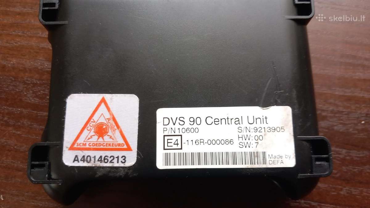 Defa Dvs 90 centrinis blokas su 2 pulteliais - nuotraukos Nr. 3