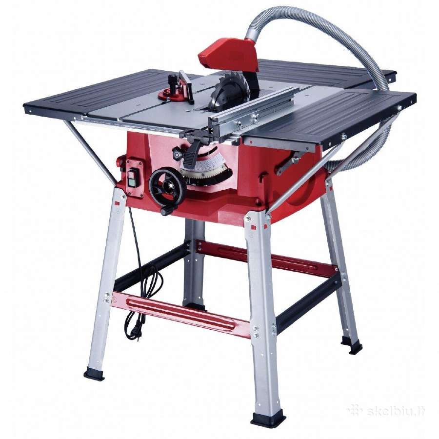 Išilginio pjovimo staklės su stalu Worcraft 250mm - nuotraukos Nr. 2