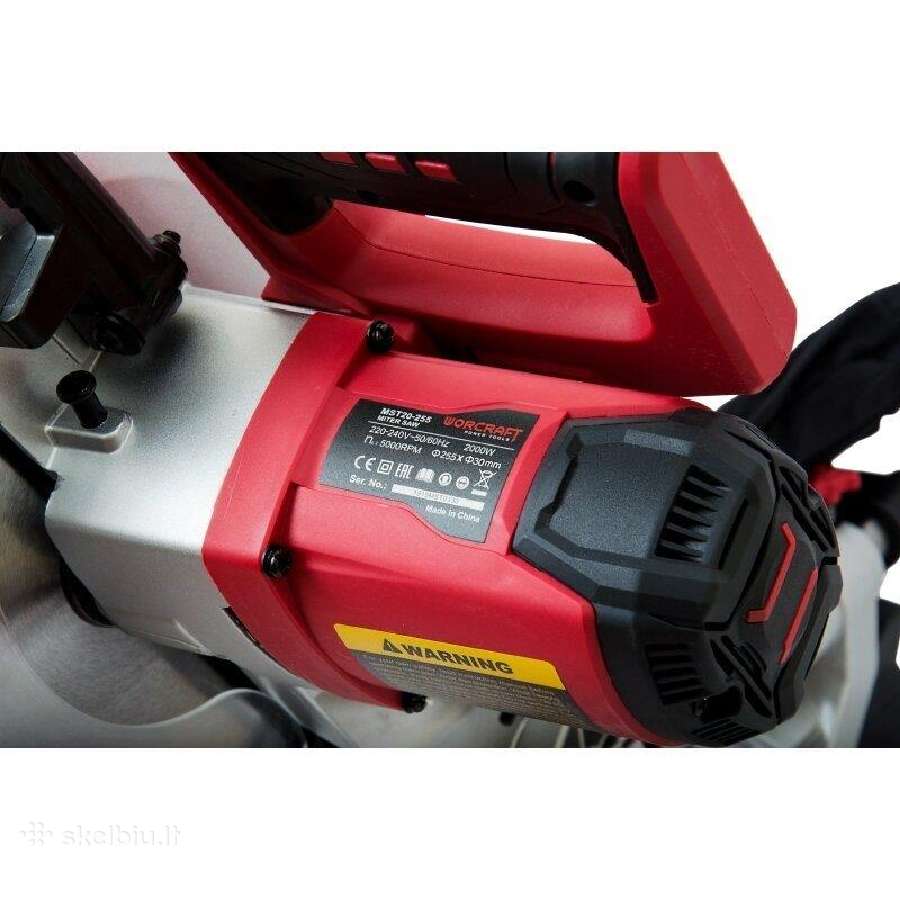 Skersinio pjovimo staklės 255mm 2000w - nuotraukos Nr. 8