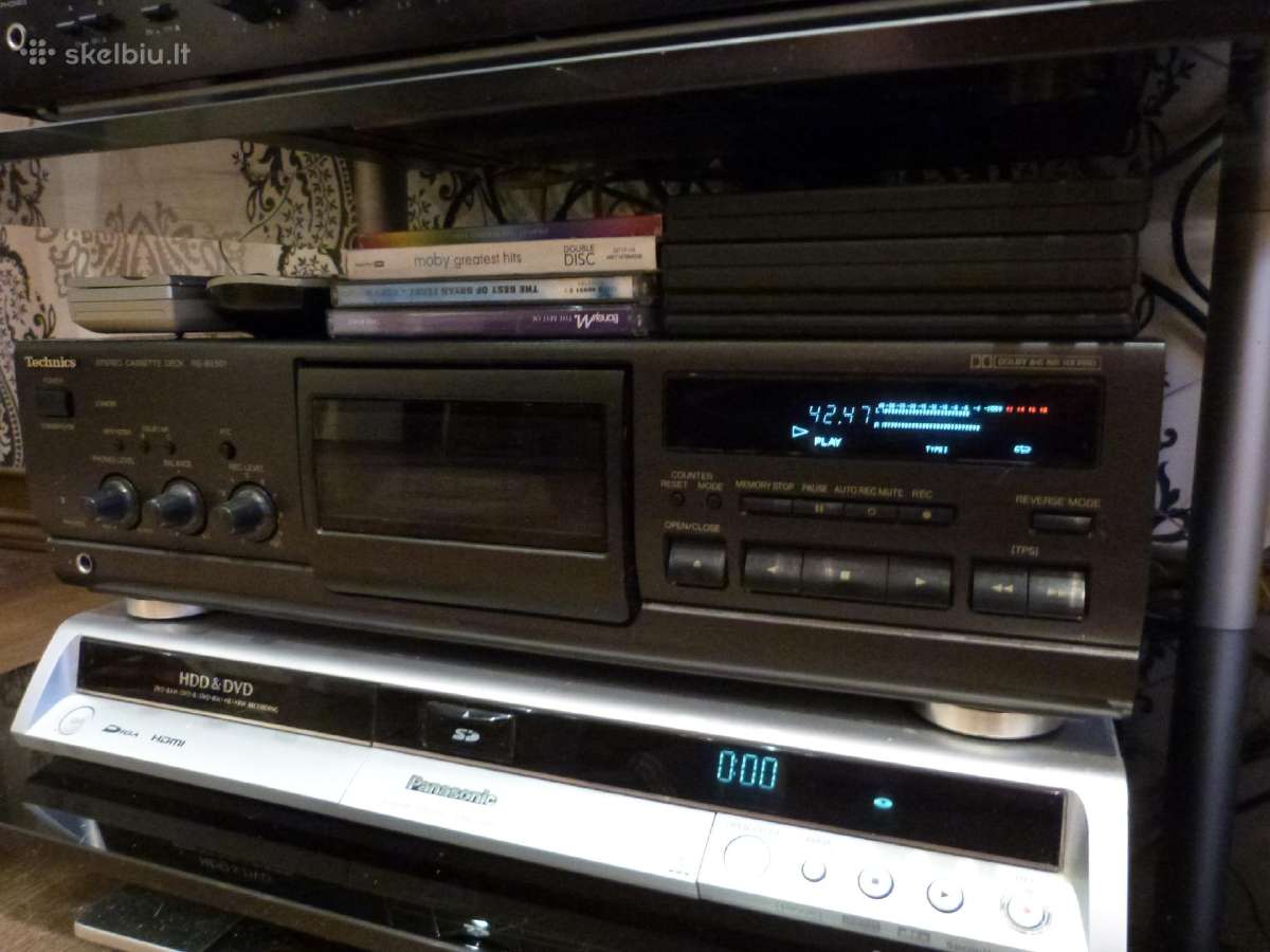 Technics RS-bx501 Stereo Cassette Deck. Auto Rever - nuotraukos Nr. 3