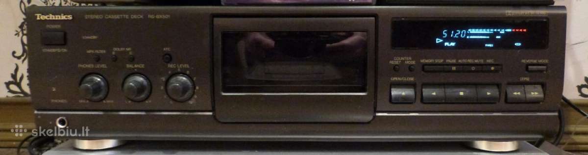 Technics RS-bx501 Stereo Cassette Deck. Auto Rever - nuotraukos Nr. 6