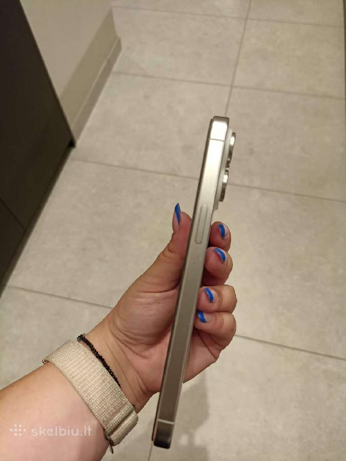 iPhone 15 Pro Max, 512gb. Baterijos būklė 84% - nuotraukos Nr. 3