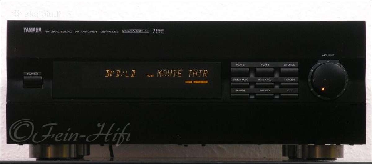 Yamaha Dsp-a1092 amplifier.7,2channel.20kg.naujas. - nuotraukos Nr. 2