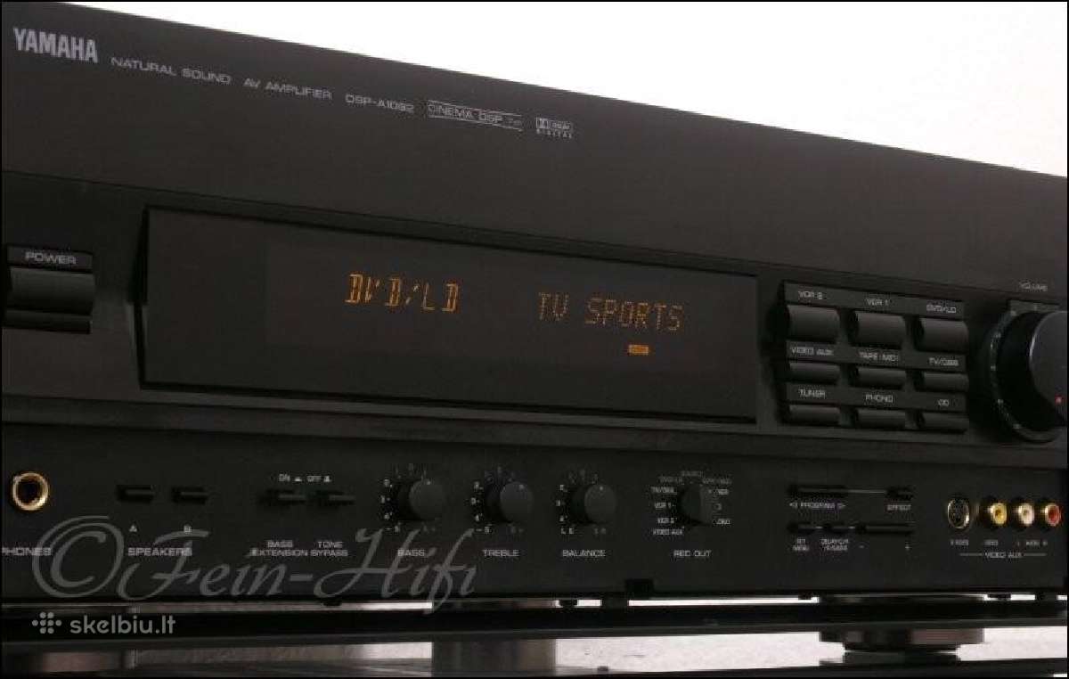 Yamaha Dsp-a1092 amplifier.7,2channel.20kg.naujas. - nuotraukos Nr. 2