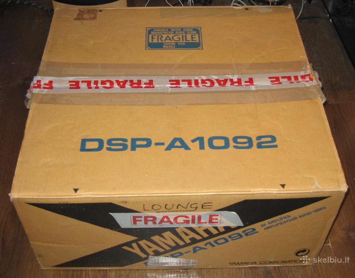 Yamaha Dsp-a1092 amplifier.7,2channel.20kg.naujas. - nuotraukos Nr. 7