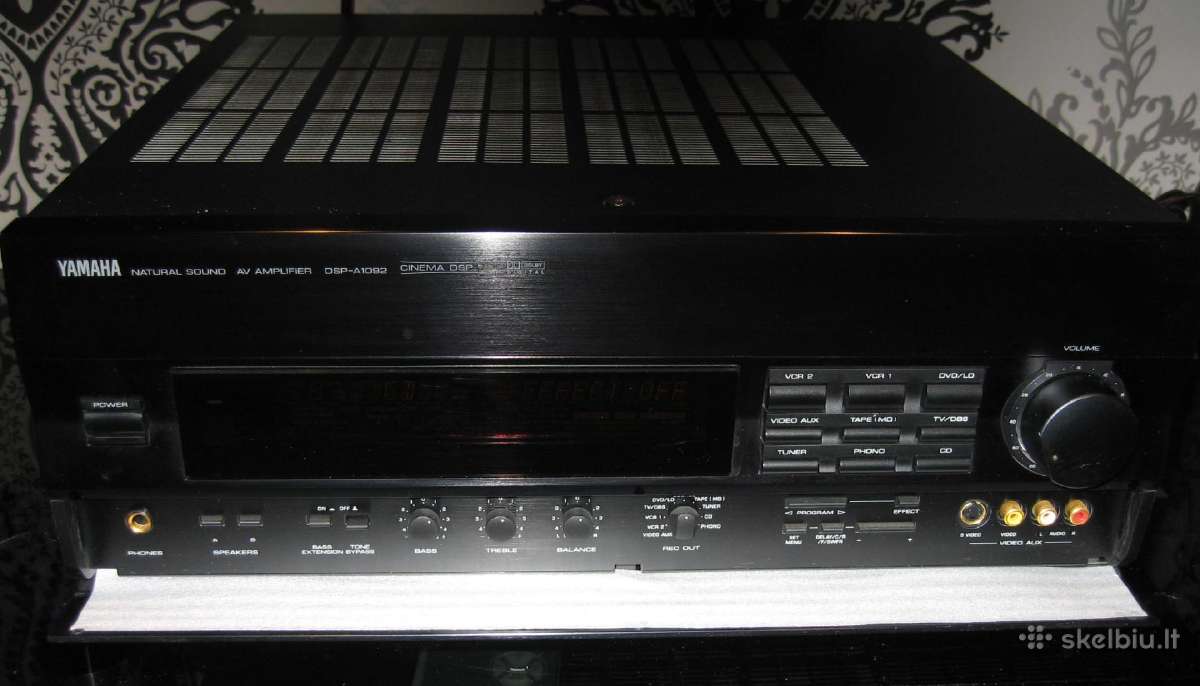 Yamaha Dsp-a1092 amplifier.7,2channel.20kg.naujas. - nuotraukos Nr. 9