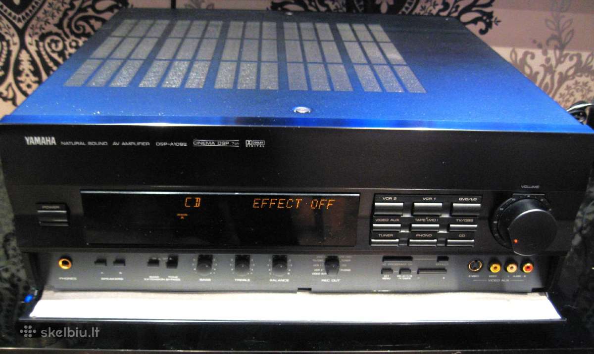Yamaha Dsp-a1092 amplifier.7,2channel.20kg.naujas. - nuotraukos Nr. 15