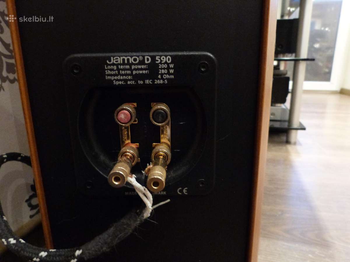 Jamo D590 Floor Standing Speakers. Made in Denmark - nuotraukos Nr. 14