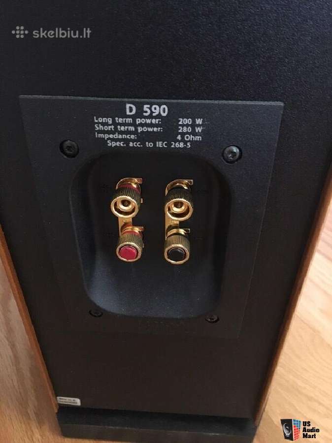 Jamo D590 Floor Standing Speakers. Made in Denmark - nuotraukos Nr. 20