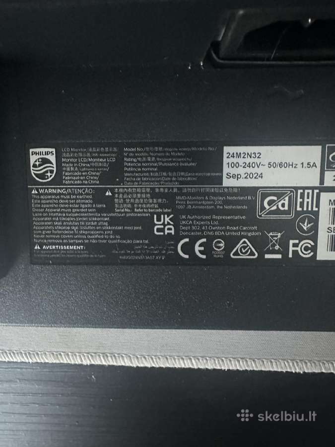 Monitorius Philips Evnia 24" - nuotraukos Nr. 2
