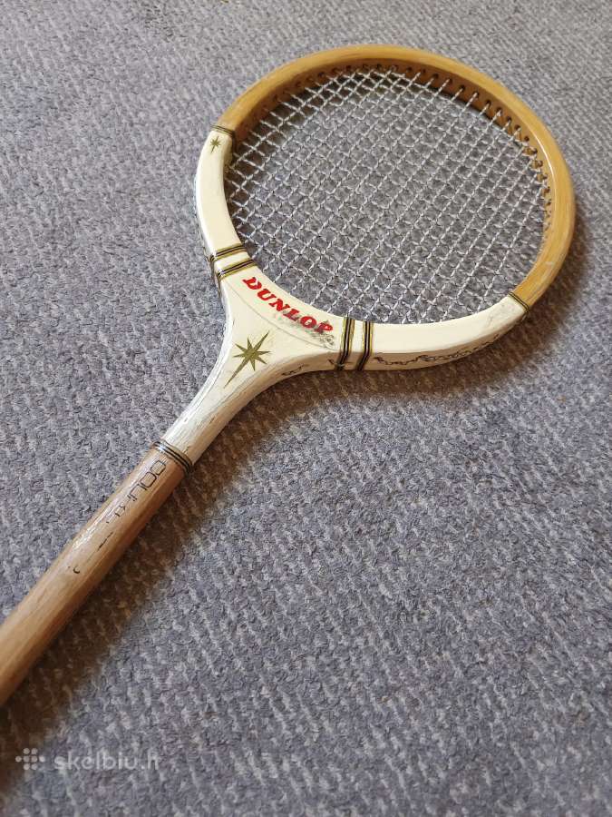 Vintažinė Dunlop teniso raketė - nuotraukos Nr. 20