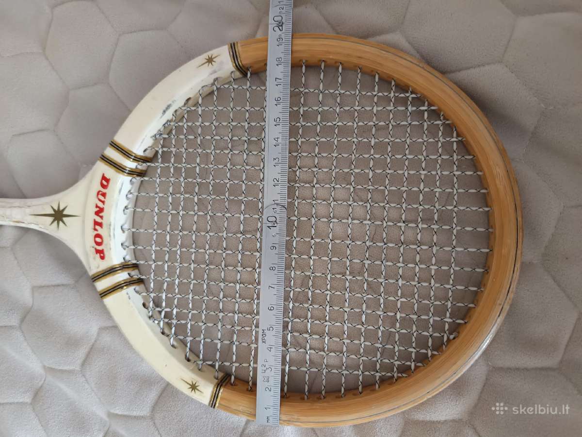 Vintažinė Dunlop teniso raketė - nuotraukos Nr. 22