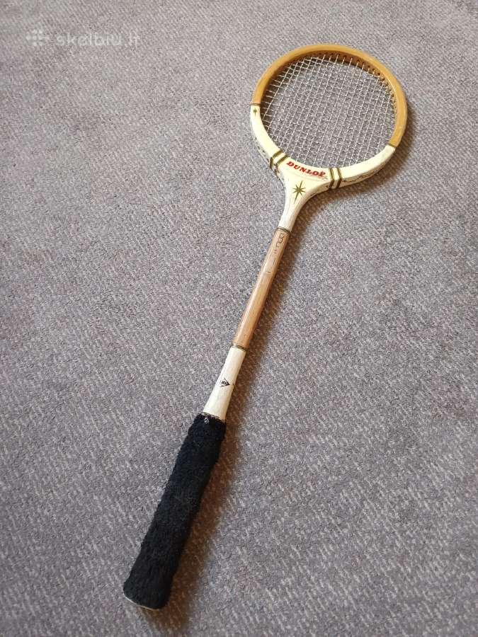 Vintažinė Dunlop teniso raketė - nuotraukos Nr. 29