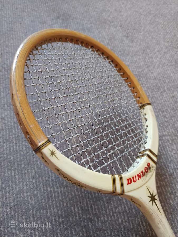 Vintažinė Dunlop teniso raketė - nuotraukos Nr. 31