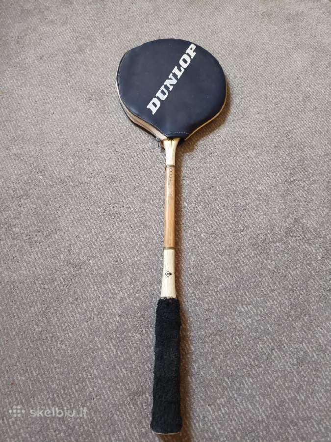 Vintažinė Dunlop teniso raketė - nuotraukos Nr. 32