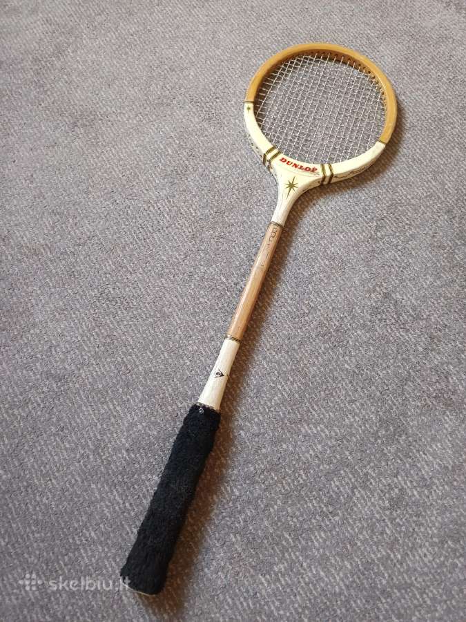 Vintažinė Dunlop teniso raketė - nuotraukos Nr. 34