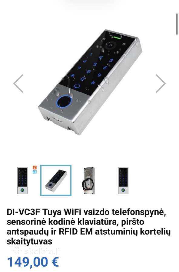 Telefonspynė vartelių - nuotraukos Nr. 3