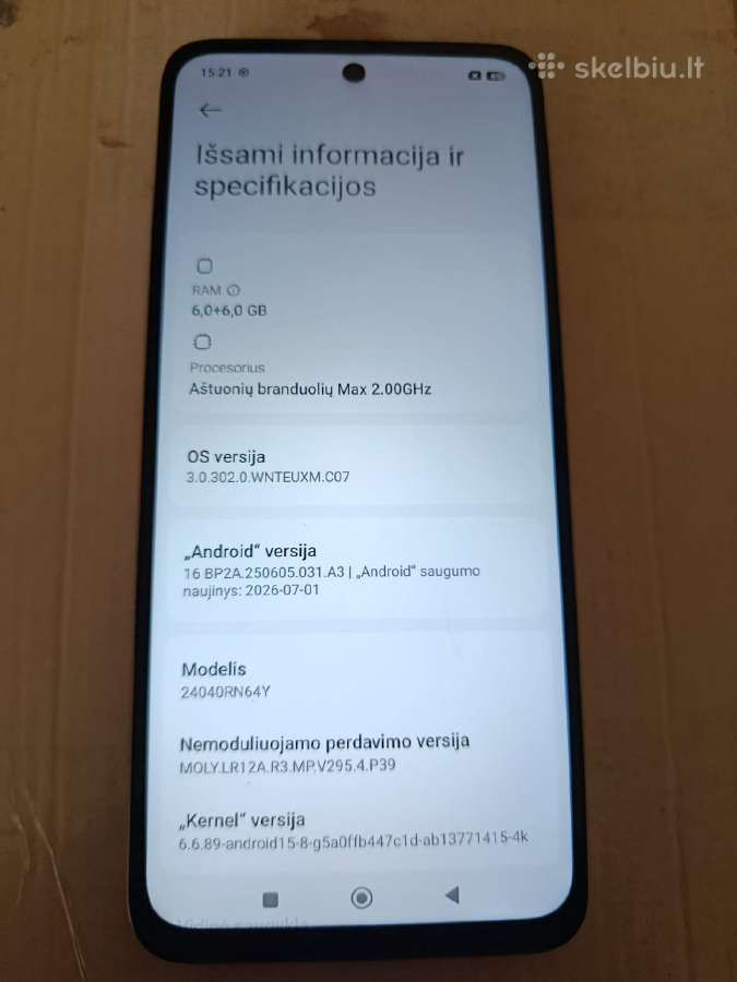 Xaomi Redmi 13 - nuotraukos Nr. 2