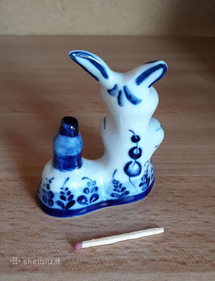 Porcelianas Kiškis Gželė - nuotraukos Nr. 2