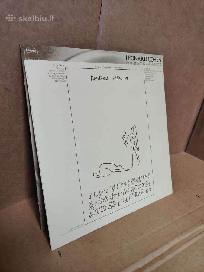 Leonard Cohen – Greatest Hits & Recent Songs - nuotraukos Nr. 3