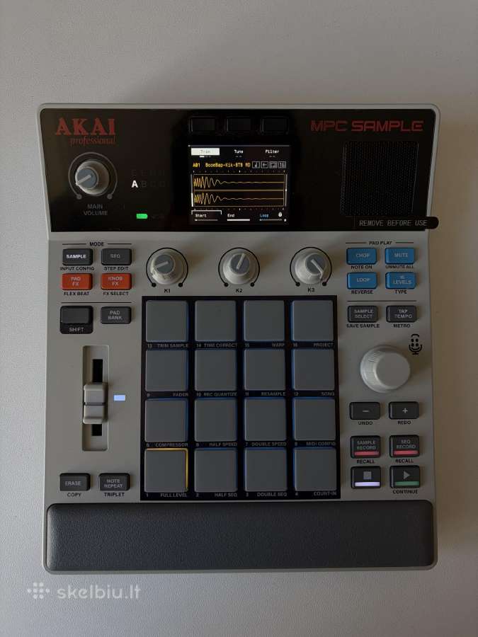 Akai Mpc Sample + Garantija - nuotraukos Nr. 4