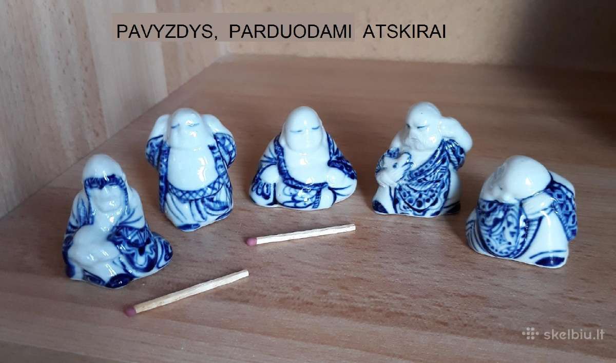 Porcelianas Buda Kinija 1990-ji - nuotraukos Nr. 4