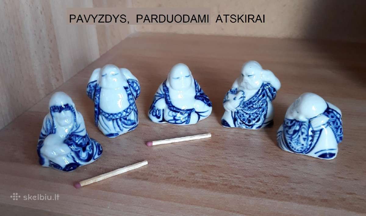 Porcelianas Vienuolis Kinija 1990-ji - nuotraukos Nr. 4