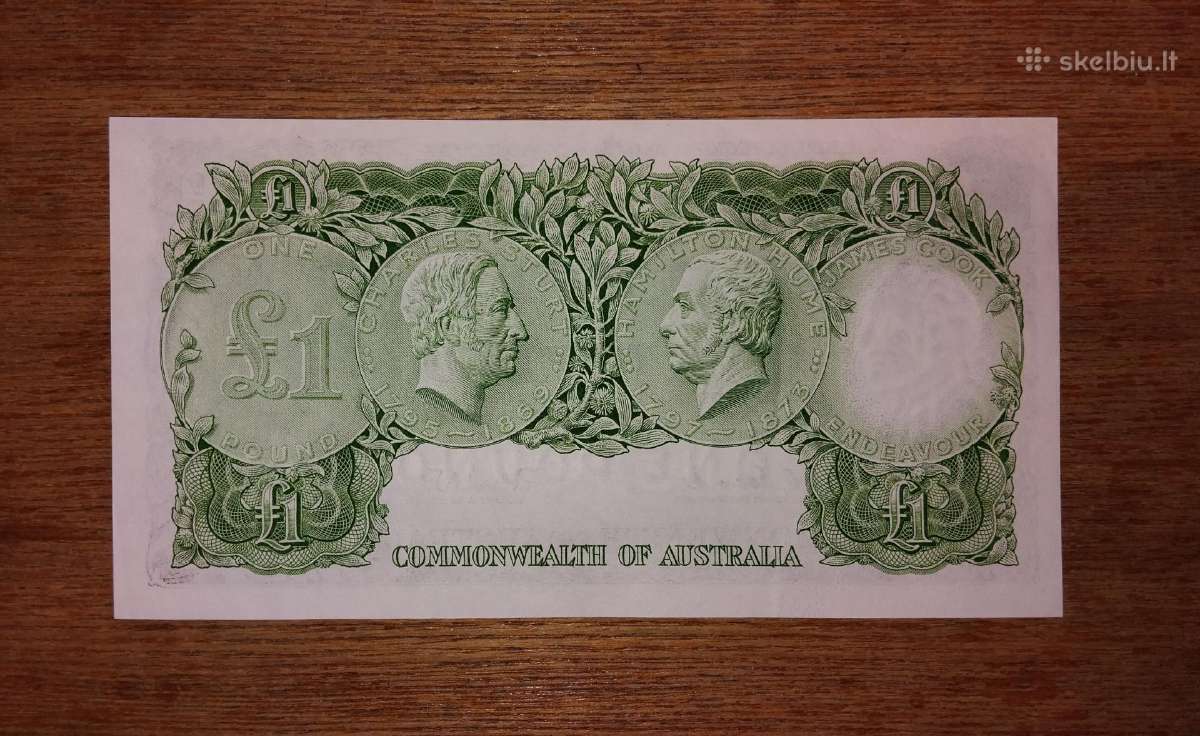Australijos 1 £ banknotas - nuotraukos Nr. 2