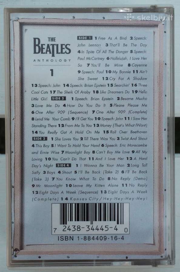 Audio kasetės The Beatles. Anthology - nuotraukos Nr. 2