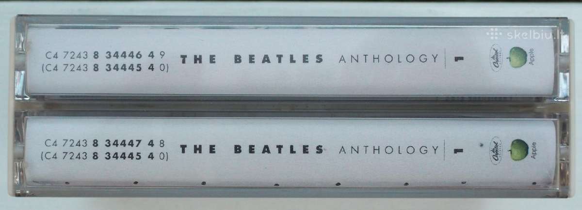 Audio kasetės The Beatles. Anthology - nuotraukos Nr. 3