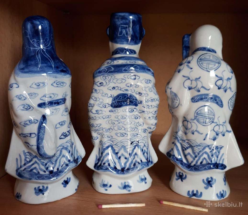 Porcelianas 3 Žvaigždžių senuoliai Rinkinys - nuotraukos Nr. 2