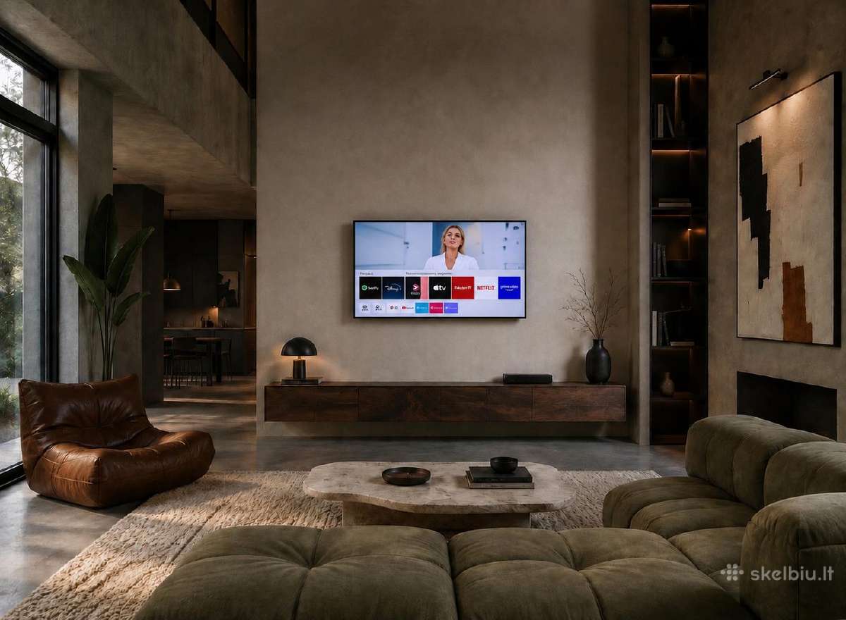 Samsung 55 4k Uhd – 140 cm Smart TV (Go3, Netflix) - nuotraukos Nr. 2