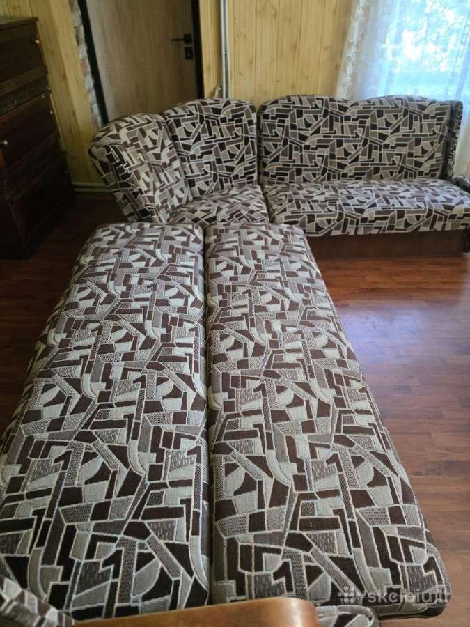 Atiduodama kampinė sofa-lova - nuotraukos Nr. 2