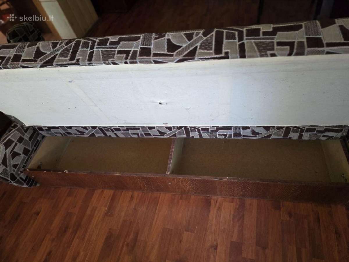 Atiduodama kampinė sofa-lova - nuotraukos Nr. 7